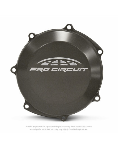 Protection Carter Moto PRO CIRCUIT Couvre-carter (embrayage) PRO CIRCUIT aluminium noir Yamaha YZ250F de 2014 à 2018