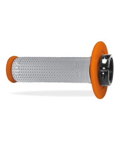 Guidon Moto Progrip Poignées Progrip 708 Lock on orange-gris