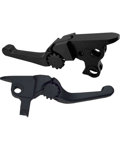 Levier Embrayage Moto PSR LEVER SET HD SHORT BLK