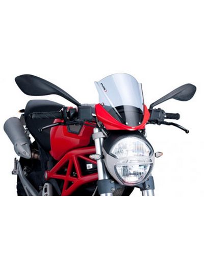 Bulle Spécifique PUIG H.P. Ducati MONSTER 696/796/1100 pour TDF DUCATI Incolore