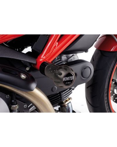 Protection Carter Moto PUIG MODELO R Ducati MONSTER 696 2008-14 796 2 Noir