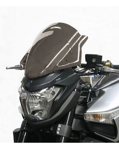 Saute Vent Moto Spécifique PUIG NAKED2 Suzuki B-KING 2008-11 Carbone