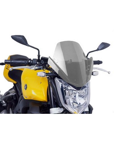 Saute Vent Moto Spécifique PUIG NAKED2 Yamaha FZ1 2006-16 Fume Clair