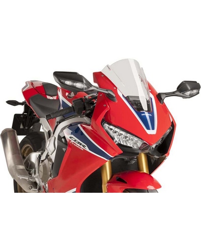 Bulle Spécifique PUIG Racing Honda CBR1000RR 2017-18 Incolore