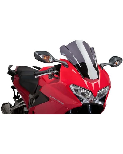 Bulle Spécifique PUIG Racing Honda VFR800F 2014-18 Fume Fonce