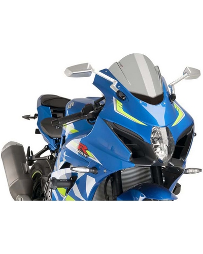 Bulle Spécifique PUIG Racing Suzuki GSX-R1000 2017-18 Fume Clair