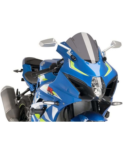 Bulle Spécifique PUIG Racing Suzuki GSX-R1000 2017-18 Fume Fonce