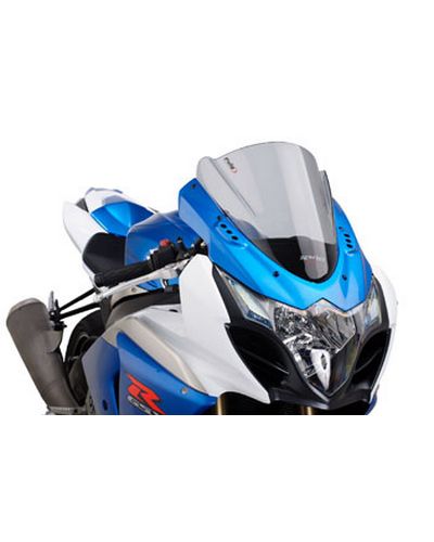 Bulle Spécifique PUIG Racing Suzuki GSXR 1000 2009-16 Fume Clair