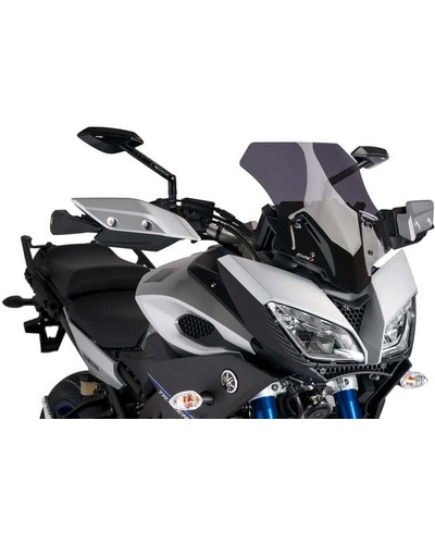 Bulle Spécifique PUIG Racing Yamaha MT-09 Tracer 2015-18 Fume Fonce