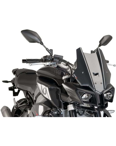 Bulle Spécifique PUIG Racing Yamaha MT-10 2016-18 Carbone