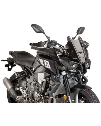 Bulle Spécifique PUIG Racing Yamaha MT-10 2016-18 Fume Fonce