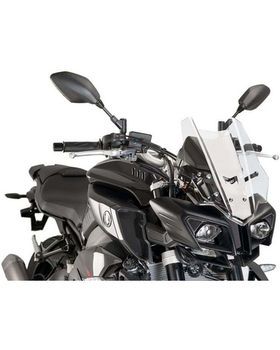 Bulle Spécifique PUIG Racing Yamaha MT-10 2016-18 Incolore