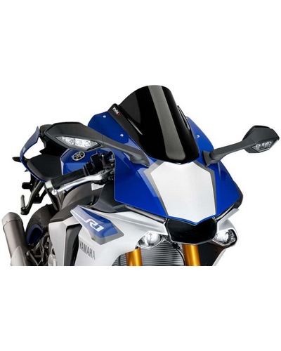 Bulle Spécifique PUIG Racing Yamaha YZF-R1 2015-18 Carbone