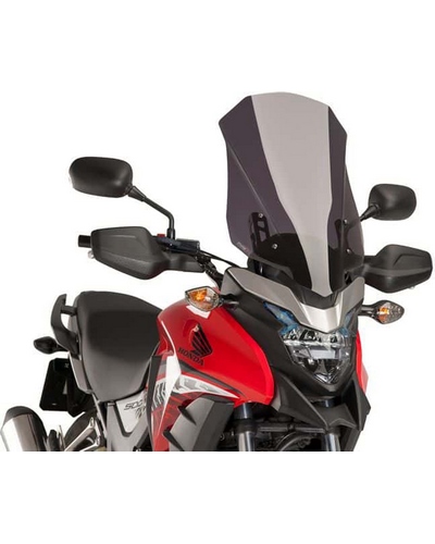 Bulle Spécifique PUIG Touring Honda CB500X 2016-18 Fume Fonce