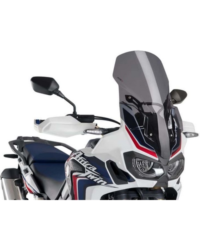 Bulle Spécifique PUIG Touring Honda CRF1000L Africa Twin 2016-18 Fume Fonce