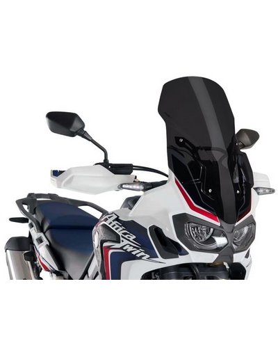 Bulle Spécifique PUIG Touring Honda CRF1000L Africa Twin 2016-18 Noir