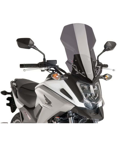 Bulle Spécifique PUIG Touring Honda NC750X 2016-18 Fume Fonce