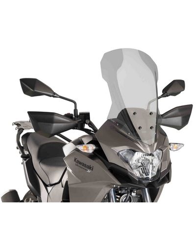 Bulle Spécifique PUIG Touring Kawasaki VERSYS-X 300 2017-18 Fume Clair