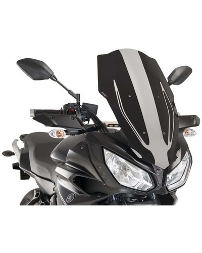 Bulle Spécifique PUIG Touring Yamaha MT-07 Tracer 2016-18 Noir