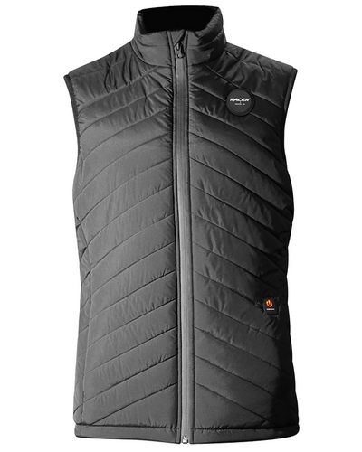 GILET ANTI-FROID RACER chauffant IWarm noir