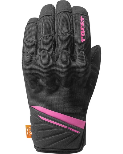 Gants Moto Été RACER Roca 2 Kid noir-rose