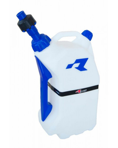 Jerrican Moto RACETECH Bidon d'essence RACETECH remplissage rapide 15L translucide/bleu