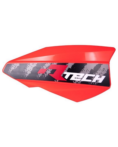 Protège Main Moto RACETECH Coque de protège-mains RACETECH Vertigo orange fluo E-Bike