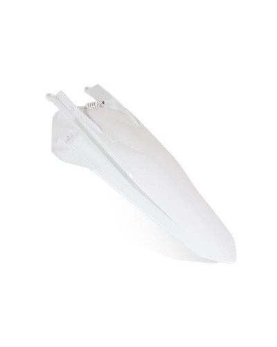 Garde Boue Moto RACETECH Garde-boue arrière RACETECH blanc KTM