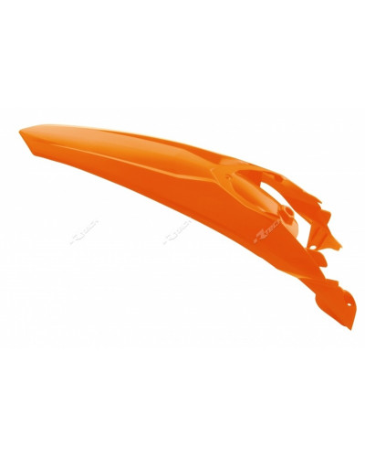 Garde Boue Moto RACETECH Garde-boue arrière RACETECH couleur origine orange KTM EXC