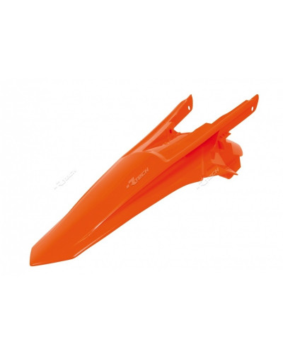 Garde Boue Moto RACETECH Garde-boue arrière RACETECH origine 17 orange KTM