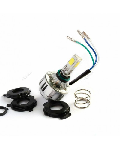 Ampoules Moto RACETECH Kit LED POLISPORT 32W/6000K plaque phare OEM