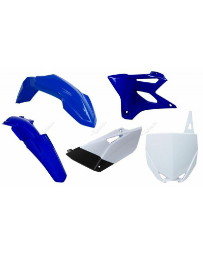 Kit Plastique Moto RACETECH Kit plastique RACETECH couleur origine (15-16) bleu/blanc Yamaha YZ85