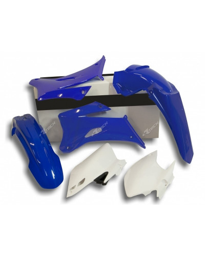 Kit Plastique Moto RACETECH Kit plastique RACETECH couleur origine (2013) bleu/blanc Yamaha WR250F
