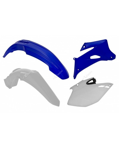 Kit Plastique Moto RACETECH Kit plastique RACETECH couleur origine bleu/blanc Yamaha WR450F