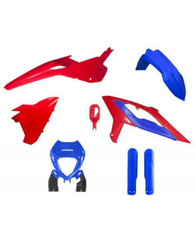 Kit Plastique Moto RACETECH Kit plastique RACETECH - Replica 6 pièces