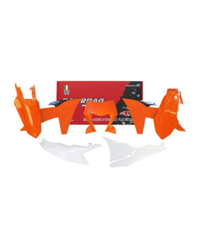 Kit Plastique Moto RACETECH Kit plastique RACETECH - Replica 6 pièces