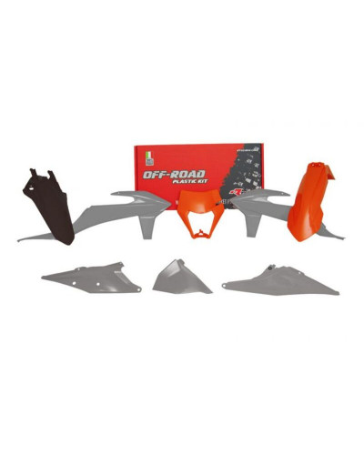 Kit Plastique Moto RACETECH Kit plastique RACETECH - Replica 6 pièces