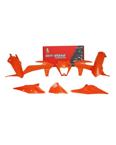 Kit Plastique Moto RACETECH Kit plastique RACETECH - Replica 6 pièces