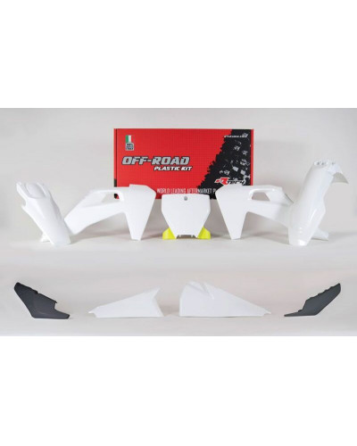 Kit Plastique Moto RACETECH Kit plastiques RACETECH couleur origine (2020) Husqvarna