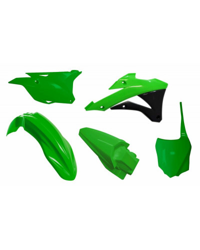 Kit Plastique Moto RACETECH Kit plastiques RACETECH couleur origine (2020) Kawasaki KX85