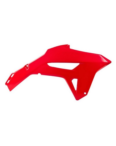 Ouies Radiateur Moto RACETECH Ouïes de radiateur RACETECH rouge Honda CRF450R