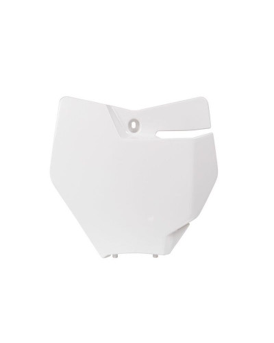 Plaque Course Moto RACETECH Plaque numéro frontale RACETECH blanc KTM