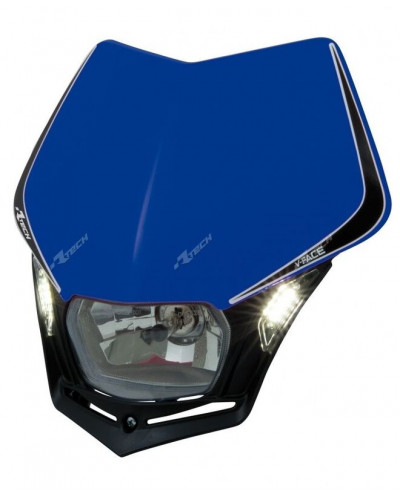 Plaque Phare Moto RACETECH Plaque phare + phare RACETECH V-Face LED