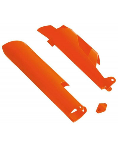 Protège Fourche Moto RACETECH Protections de fourche RACETECH orange KTM