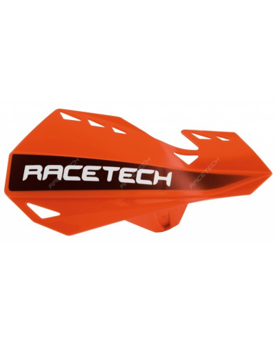 Protège Main Moto RACETECH Protège-mains RACETECH Dual orange