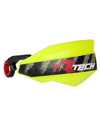 Protège Main Moto RACETECH Protège-mains RACETECH Vertigo jaune fluo E-Bike