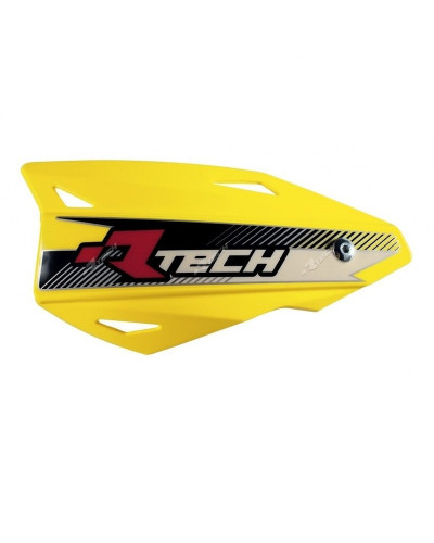 Protège Main Moto RACETECH Protège-mains RACETECH Vertigo réglable jaune