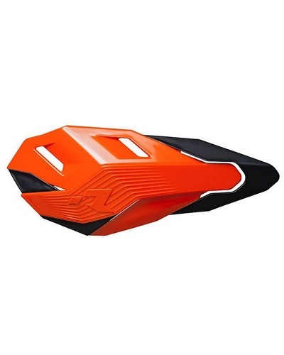 Protège Main Moto RACETECH Protèges-mains RACETECH HP3 Cross/Enduro orange/noir