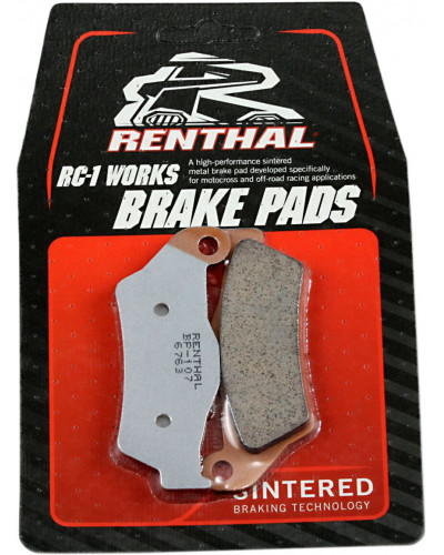 Plaquettes Freins RENTHAL BRAKE PAD SINTER BP-107