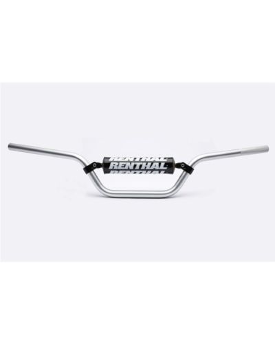 Guidon Moto RENTHAL Guidon Ø22 2mm avec barre RENTHAL Classic Quad argent/mousse noire